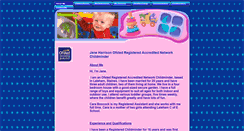 Desktop Screenshot of janeharrison-childminder.co.uk